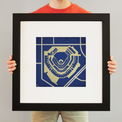 Petco Park Map Art by City Prints - Image 3