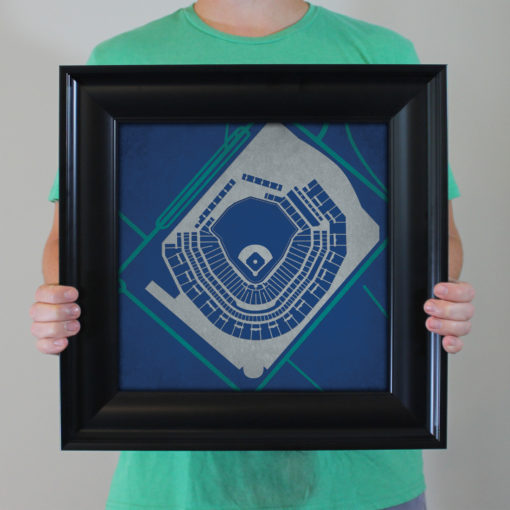 Safeco Field Map Art by City Prints - Image 4