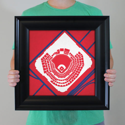 Busch Stadium Map Art by City Prints - Image 4