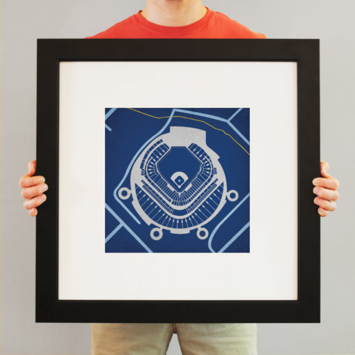 Tropicana Field Map Art by City Prints - Image 3