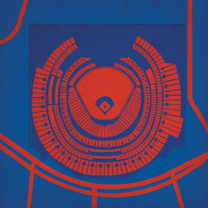 Rogers Centre Map Art by City Prints