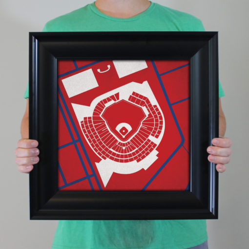 Nationals Park Map Art by City Prints - Image 4