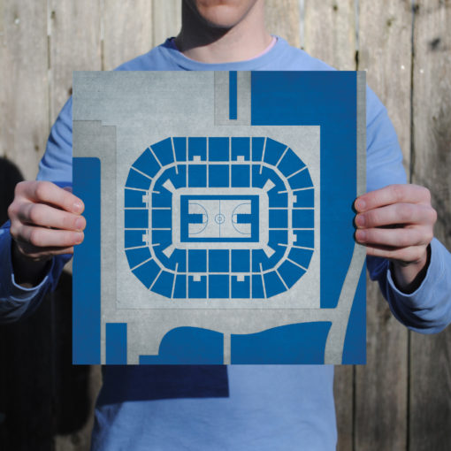 Clune Arena Map Art by City Prints - Image 2