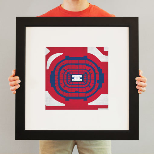 McKale Center Map Art by City Prints - Image 3
