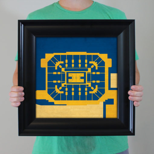 Haas Pavilion Map Art by City Prints - Image 4