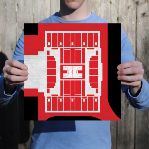 Fifth Third Arena Map Art by City Prints - Image 2