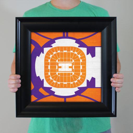 Littlejohn Coliseum Map Art by City Prints - Image 4