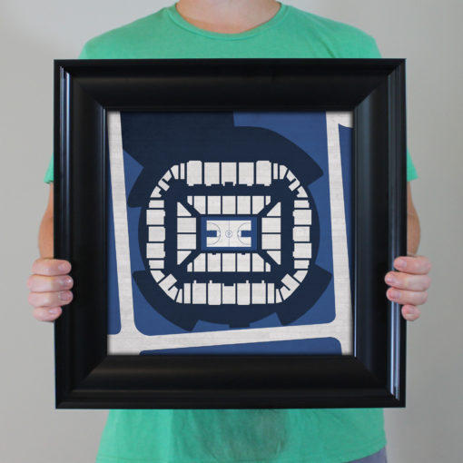 Harry A. Gampel Pavilion Map Art by City Prints - Image 4