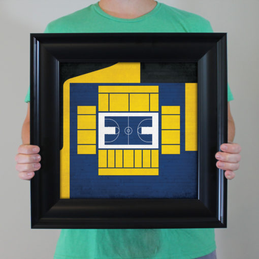 Daskalakis Athletic Center Map Art by City Prints - Image 4