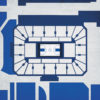Cameron Indoor Stadium Map Art by City Prints
