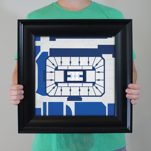 Cameron Indoor Stadium Map Art by City Prints - Image 4
