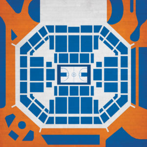 O'Connell Center Map Art by City Prints