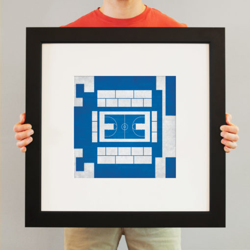 GSU Sports Arena Map Art by City Prints - Image 3