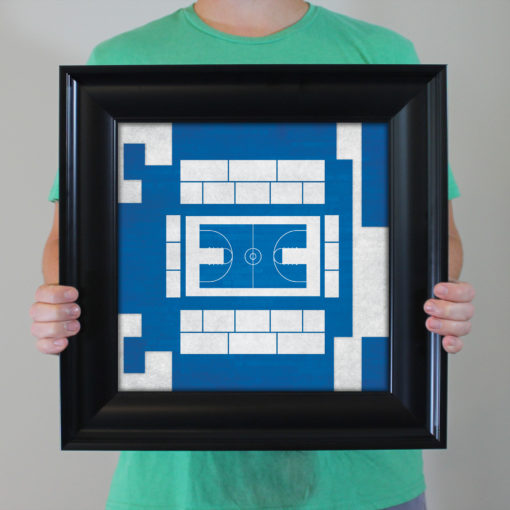 GSU Sports Arena Map Art by City Prints - Image 4