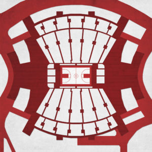 Assembly Hall Map Art by City Prints