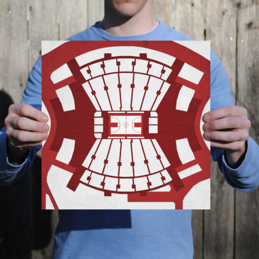 Assembly Hall Map Art by City Prints - Image 2