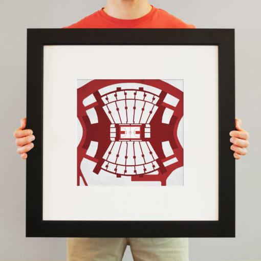Assembly Hall Map Art by City Prints - Image 3