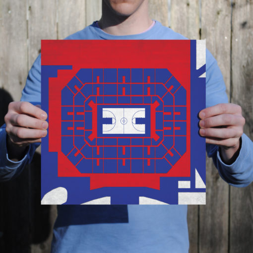 Allen Fieldhouse Map Art by City Prints - Image 2