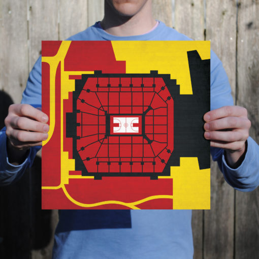 xfinity Center Map Art by City Prints - Image 2