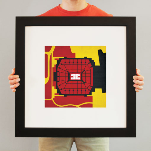 xfinity Center Map Art by City Prints - Image 3