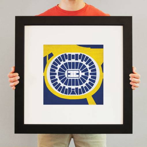 Crisler Arena Map Art by City Prints - Image 3