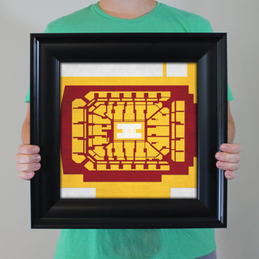 Williams Arena Map Art by City Prints - Image 4