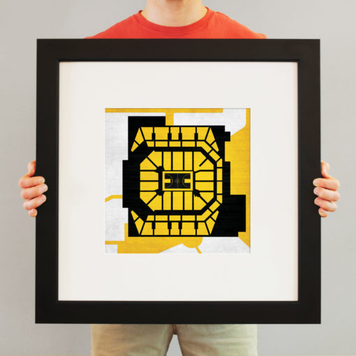 Mizzou Arena Map Art by City Prints - Image 3