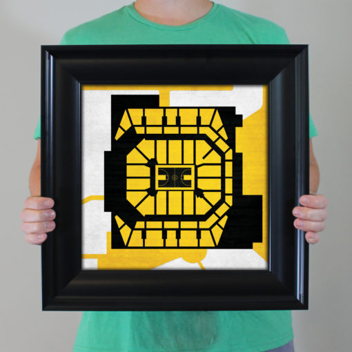 Mizzou Arena Map Art by City Prints - Image 4