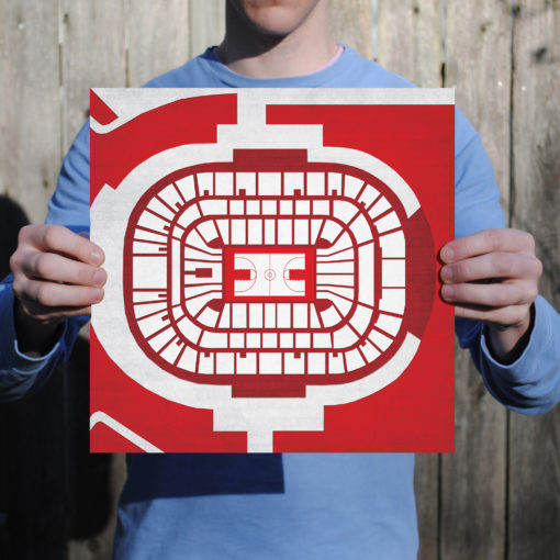 PNC Arena Map Art by City Prints - Image 2