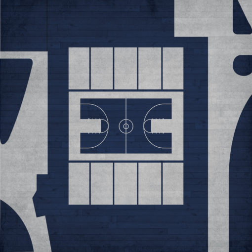 Lundholm Gym Map Art by City Prints