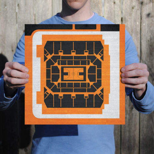 Gill Coliseum Map Art by City Prints - Image 2