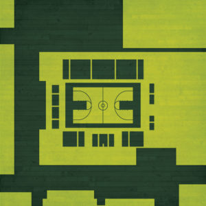 Peter W. Stott Center Map Art by City Prints