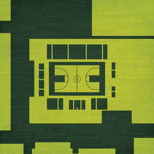 Peter W. Stott Center Map Art by City Prints