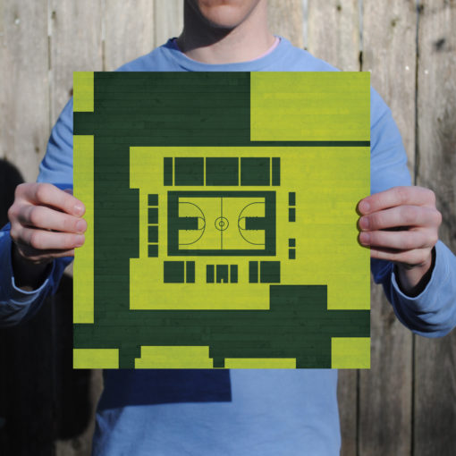 Peter W. Stott Center Map Art by City Prints - Image 2