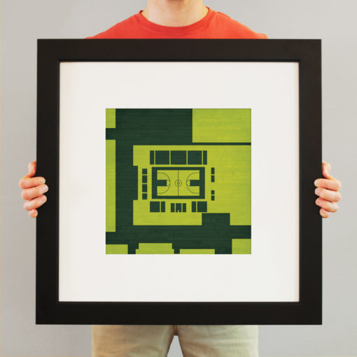 Peter W. Stott Center Map Art by City Prints - Image 3