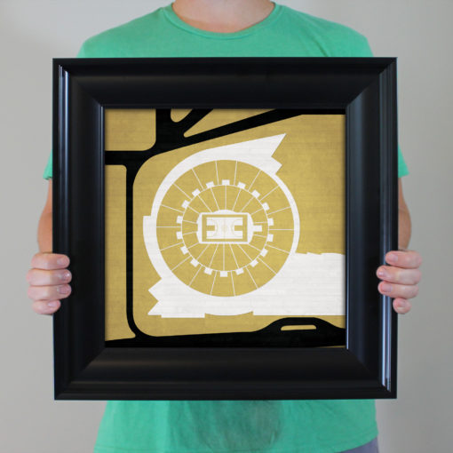 Mackey Arena Map Art by City Prints - Image 4