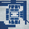 Tudor Fieldhouse Map Art by City Prints