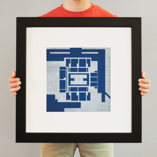 Tudor Fieldhouse Map Art by City Prints - Image 3