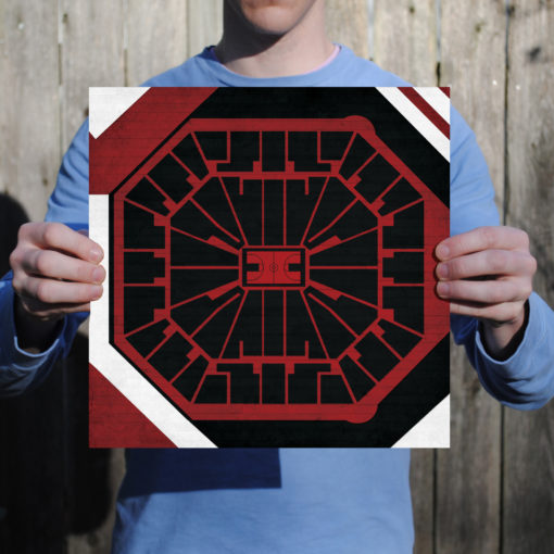 Colonial Life Arena Map Art by City Prints - Image 2