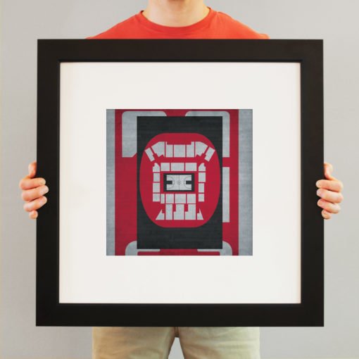 Leavey Center Map Art by City Prints - Image 3