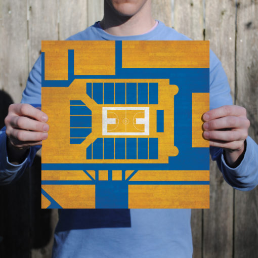 Event Center Arena Map Art by City Prints - Image 2