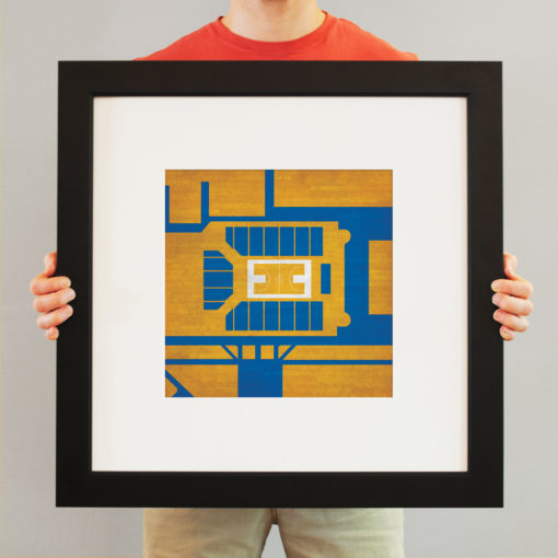 Event Center Arena Map Art by City Prints - Image 3