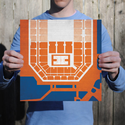 Carrier Dome Map Art by City Prints - Image 2