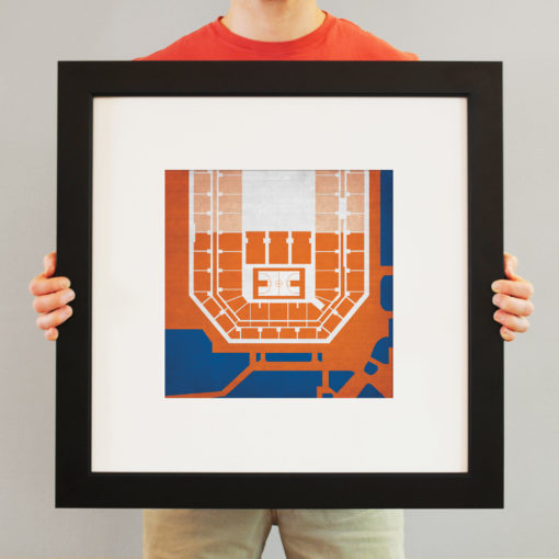Carrier Dome Map Art by City Prints - Image 3