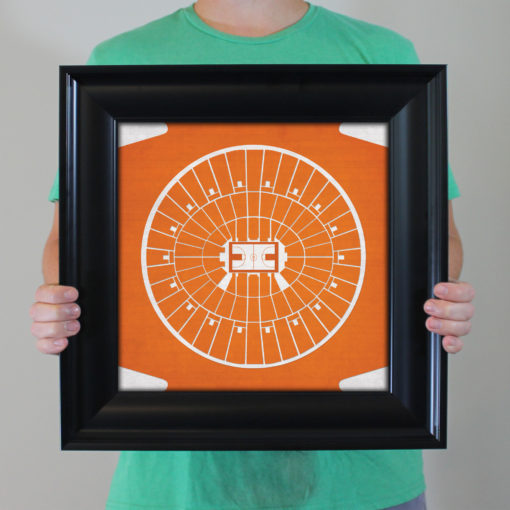 Frank Erwin Center Map Art by City Prints - Image 4