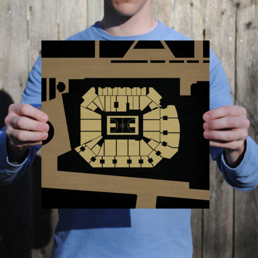 CFE Arena Map Art by City Prints - Image 2