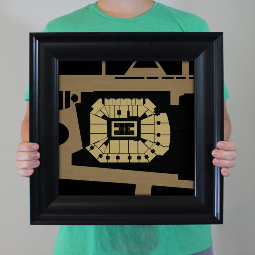 CFE Arena Map Art by City Prints - Image 4
