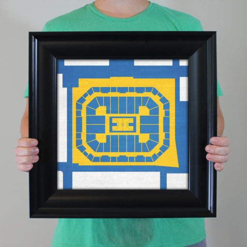 Pauley Pavilion Map Art - Image 4