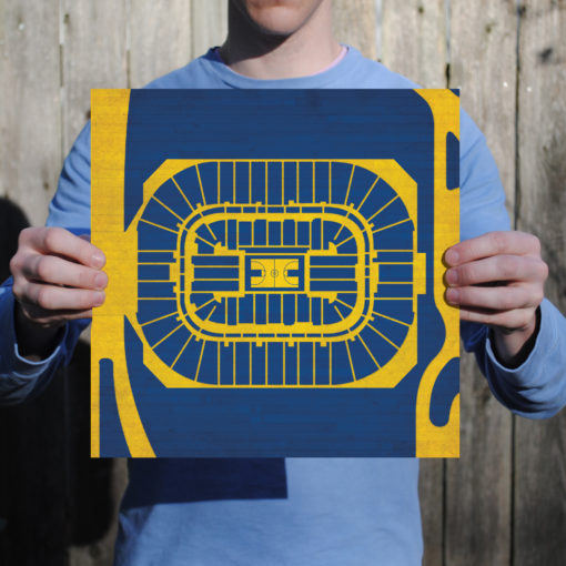 Greensboro Coliseum Map Art by City Prints - Image 2