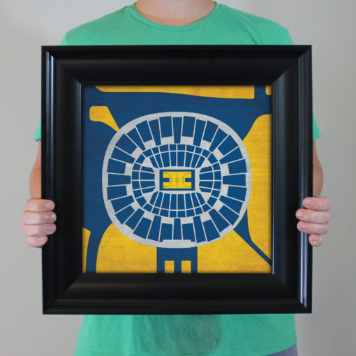 McKenzie Arena Map Art by City Prints - Image 4